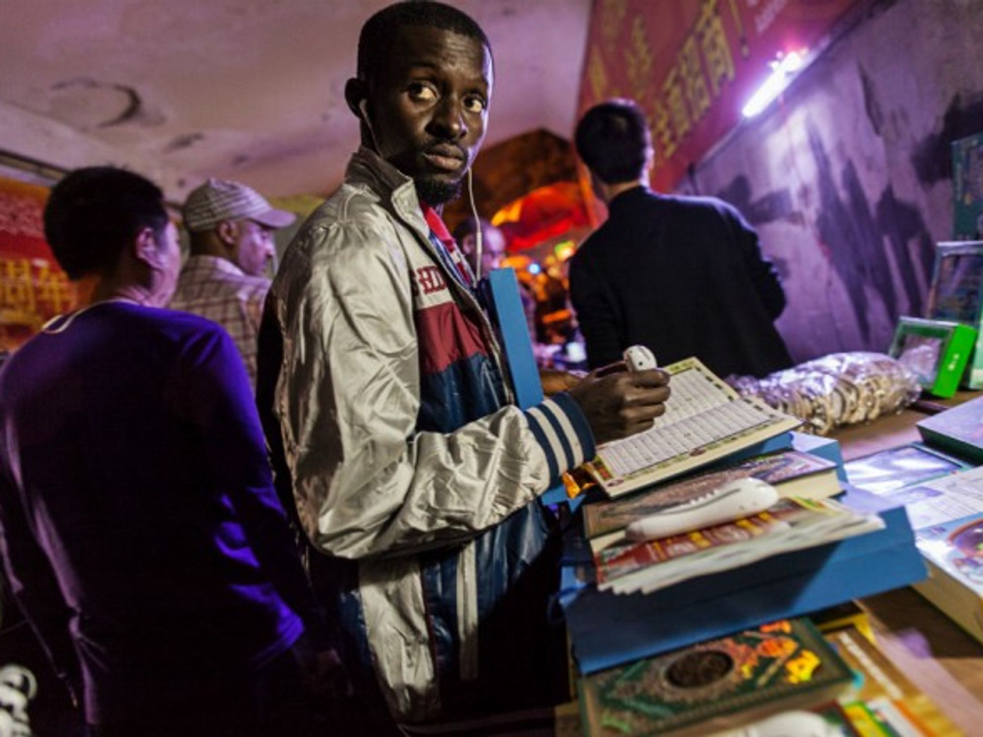 The Xiaobei neighborhood is popularly known as 'Little Africa'