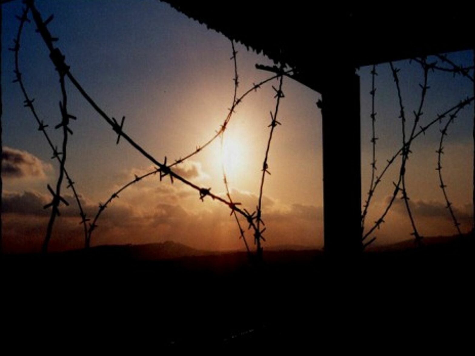 "They put barbed wire on their sunâ€