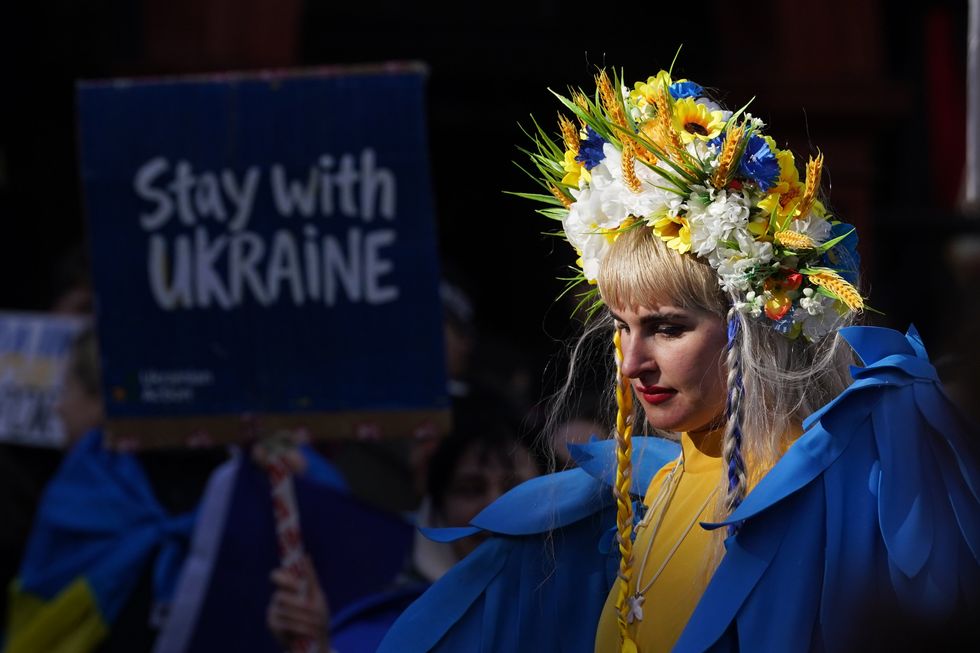 Third anniversary of the Russian invasion of Ukraine