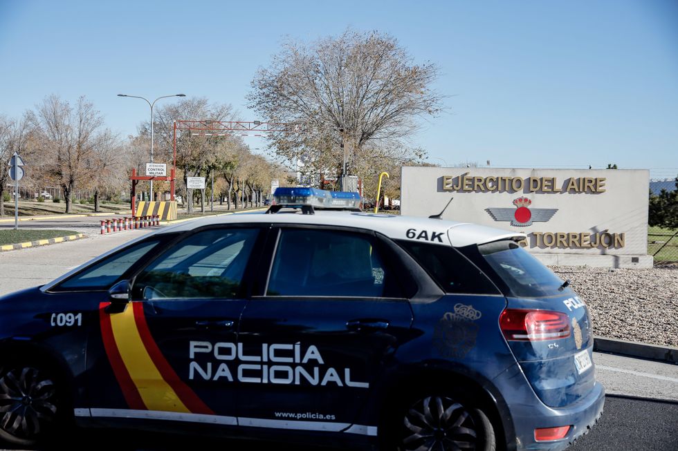 Third suspicious package detected at Torrejon de Ardoz airbase