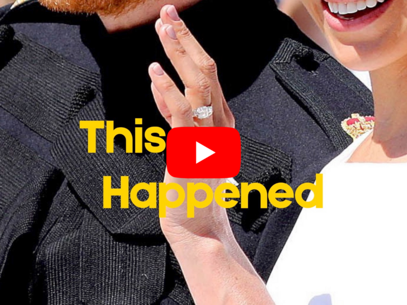This Happened — May 19: Harry And Meghan Got Married