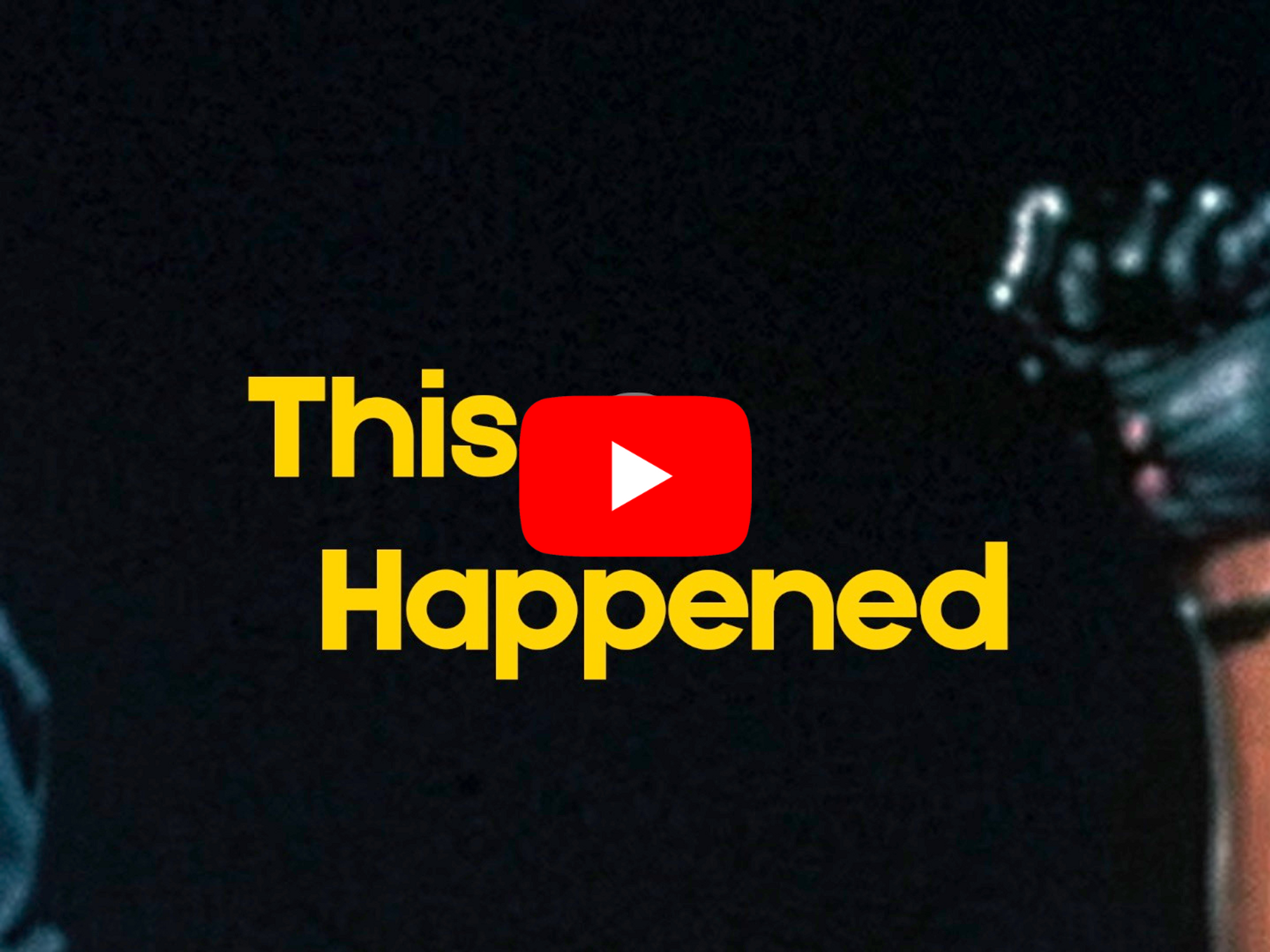 This Happened — October 16: Two Raised Black-Gloved Fists At The Olympics