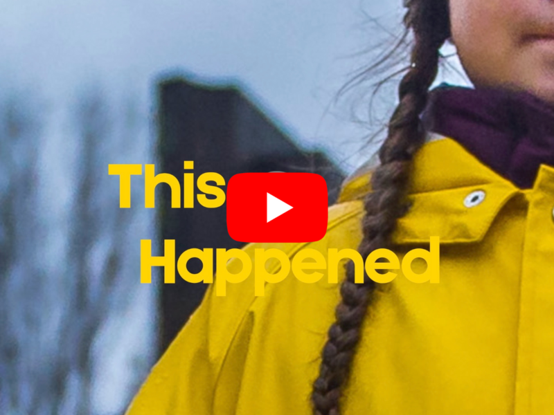 This Happened—January 3: Birth Of Greta Thunberg