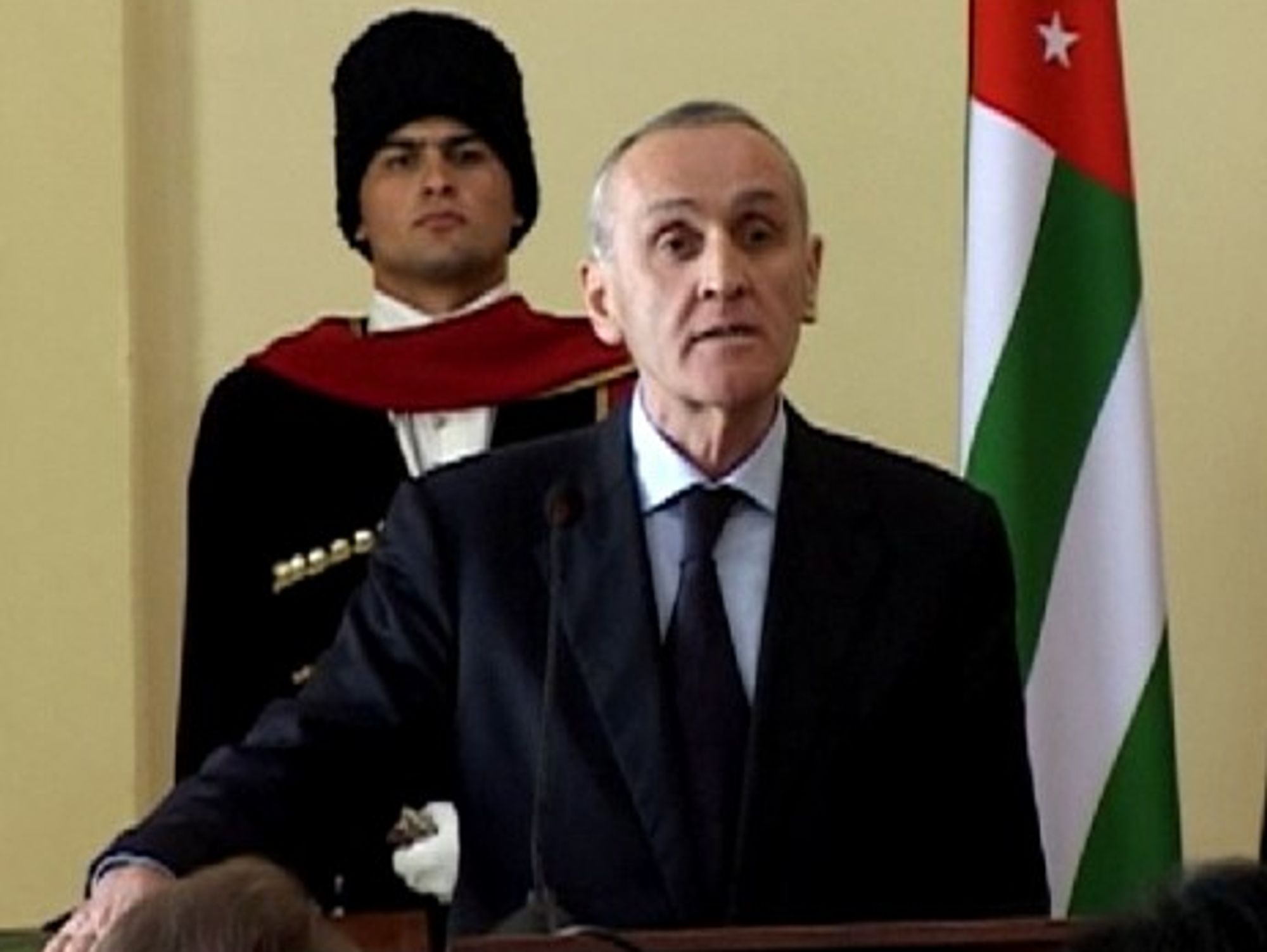 This is the fifth assassination attempt against Abkhazian President Alexander Ankvab (YouTube)