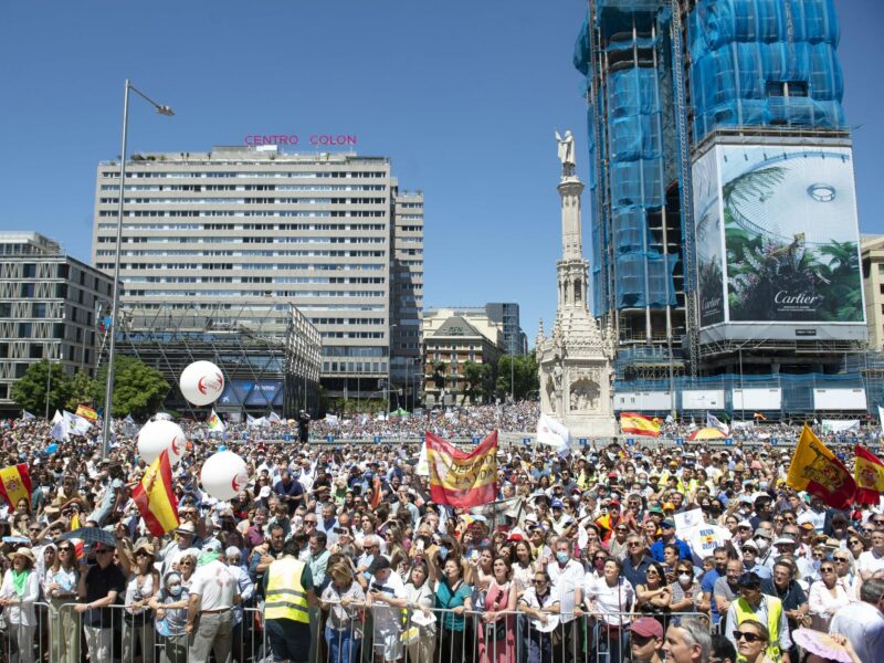 Thousands of people demonstrate against abortion in Spain