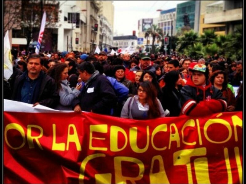 Today, nearly half of Chilean youth reach university