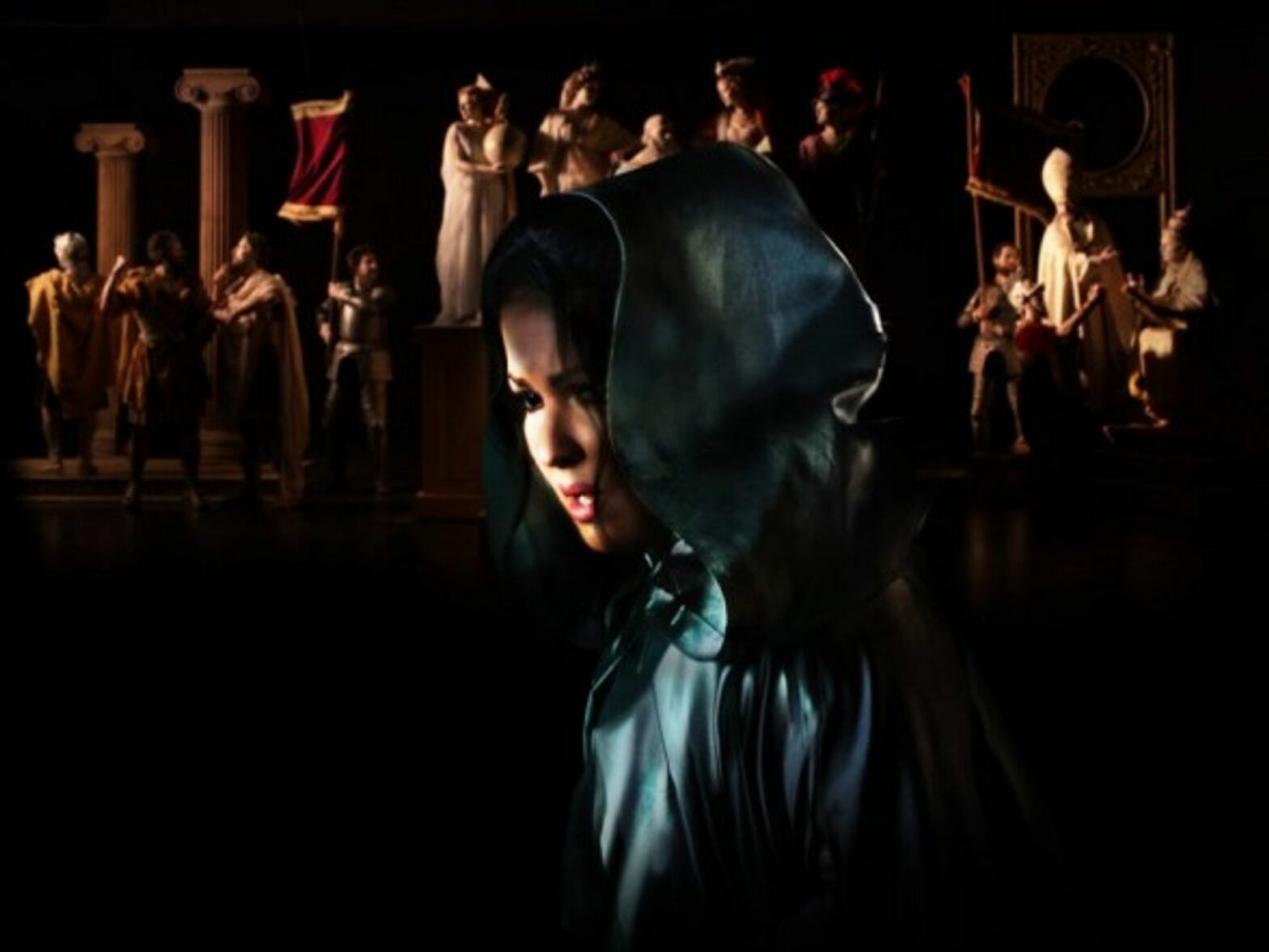 Tosca discovers that Scarpia has betrayed her and Cavaradossi has actually been killed.