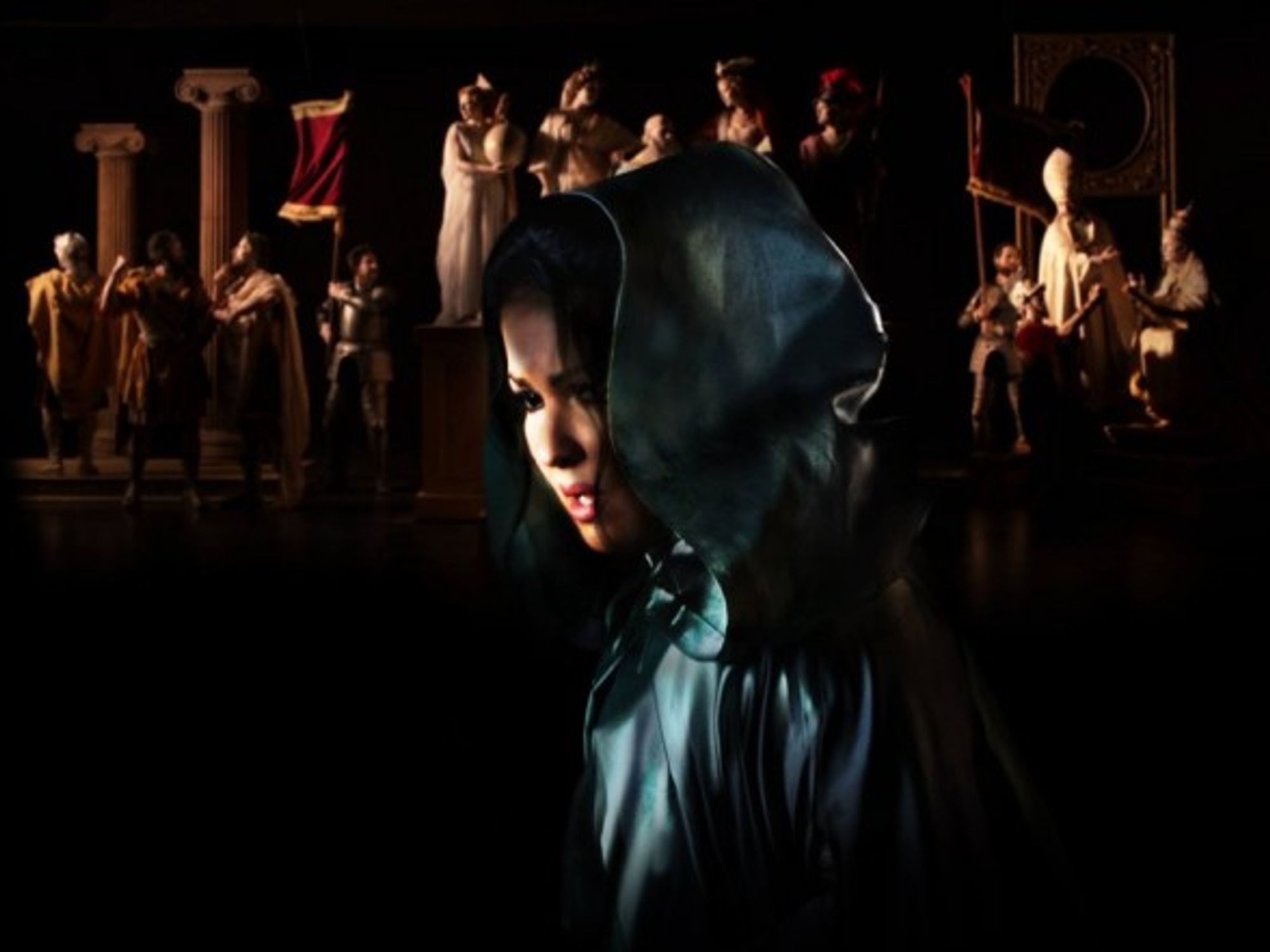 Tosca discovers that Scarpia has betrayed her and Cavaradossi has actually been killed.