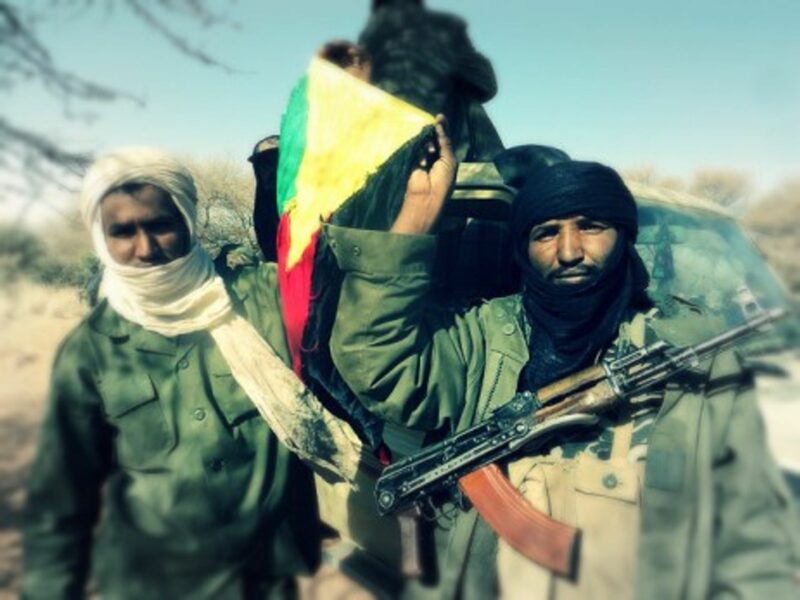 Touareg independence fighters