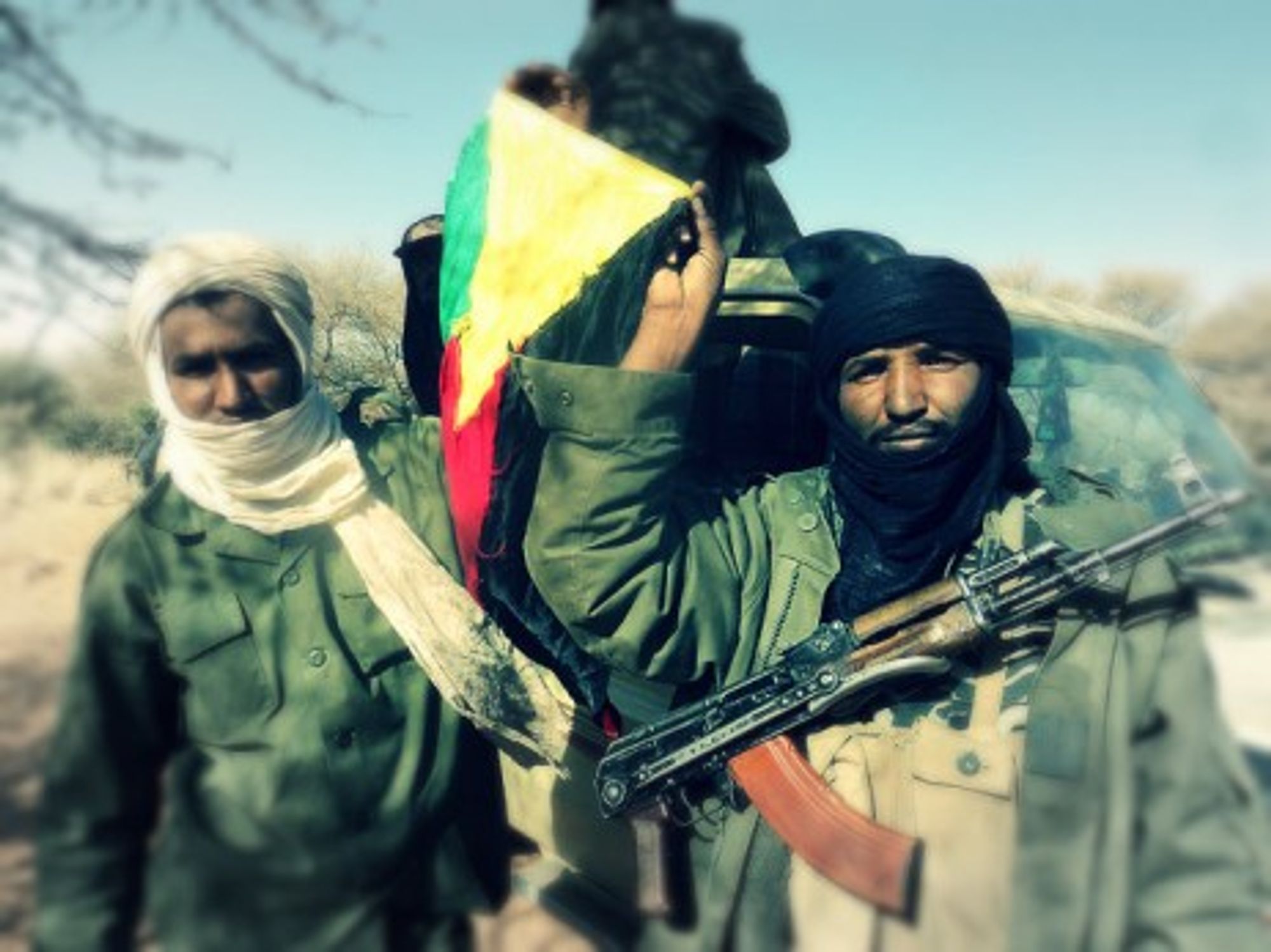 Touareg independence fighters