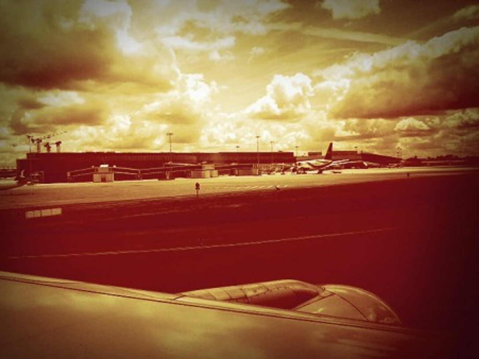 Toulouse airport was the point of departure