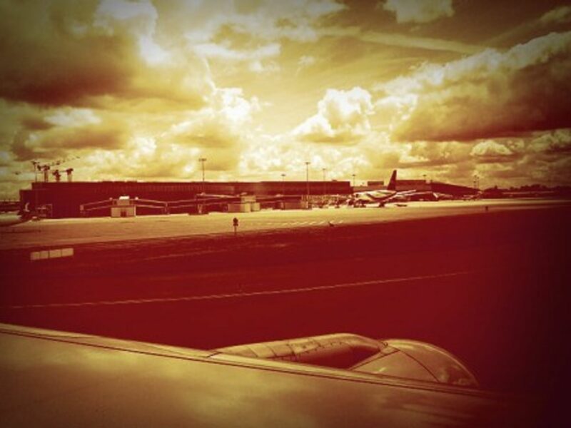 Toulouse airport was the point of departure
