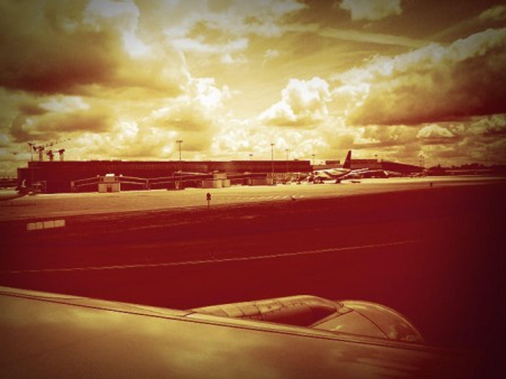 Toulouse airport was the point of departure