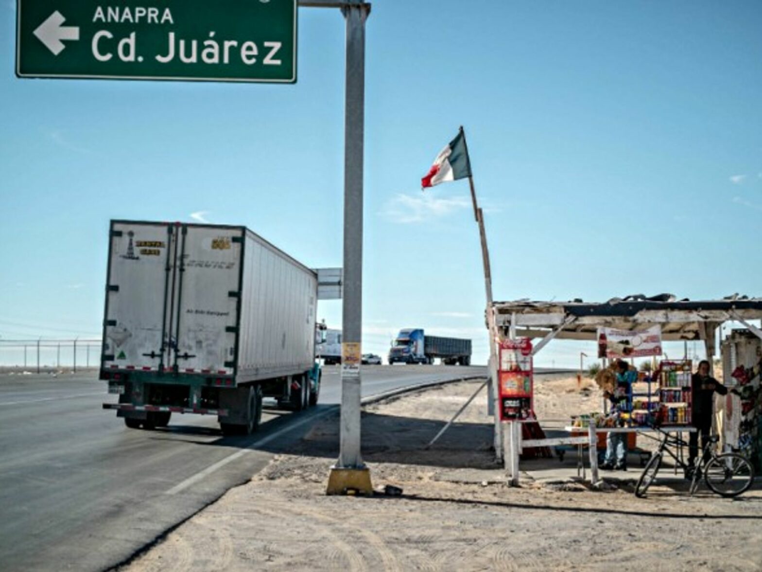 Trade big and small at the Mexico-U.S. border