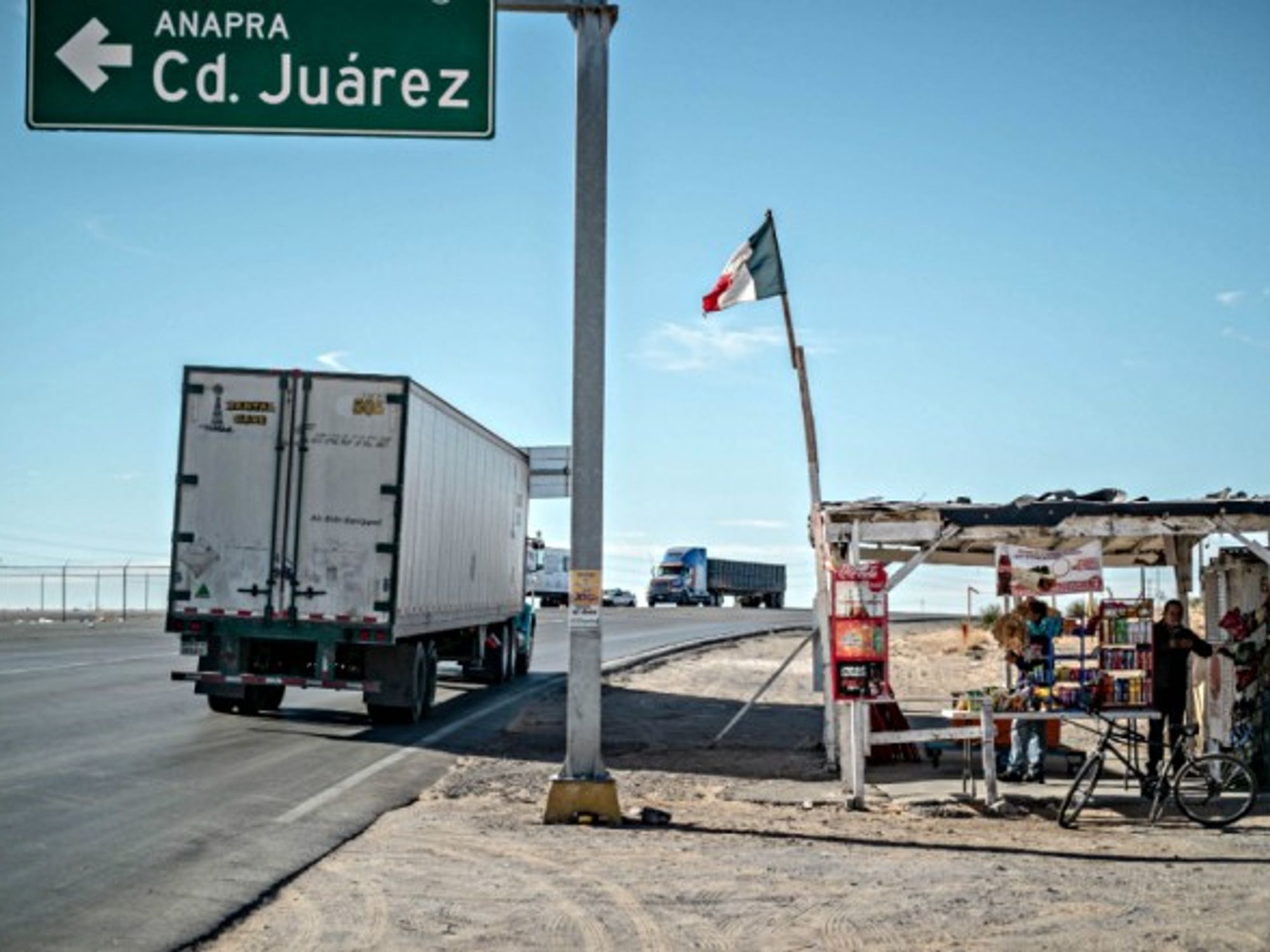 Trade big and small at the Mexico-U.S. border