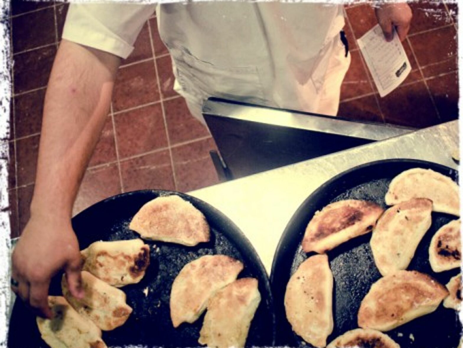 Traditional Argentinian dishes (here, empanadas) tend to be somewhat heavy...