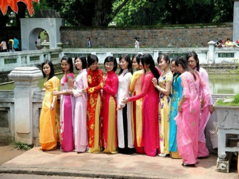 Traditional Vietnamese culture prefers women to cover up
