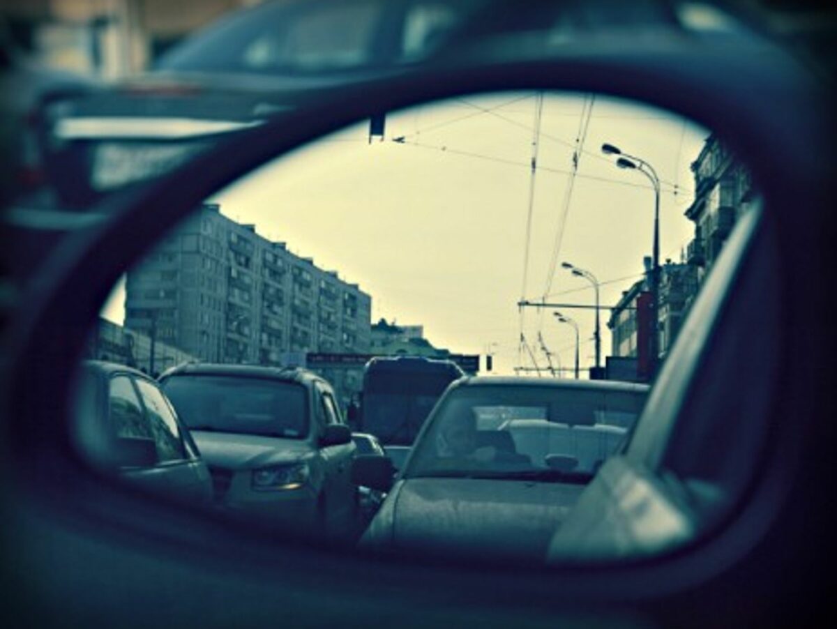 Traffic jam in Moscow