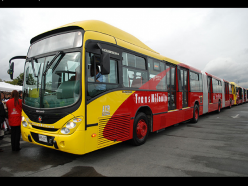 Transmilenio buses were hailed as state of the art