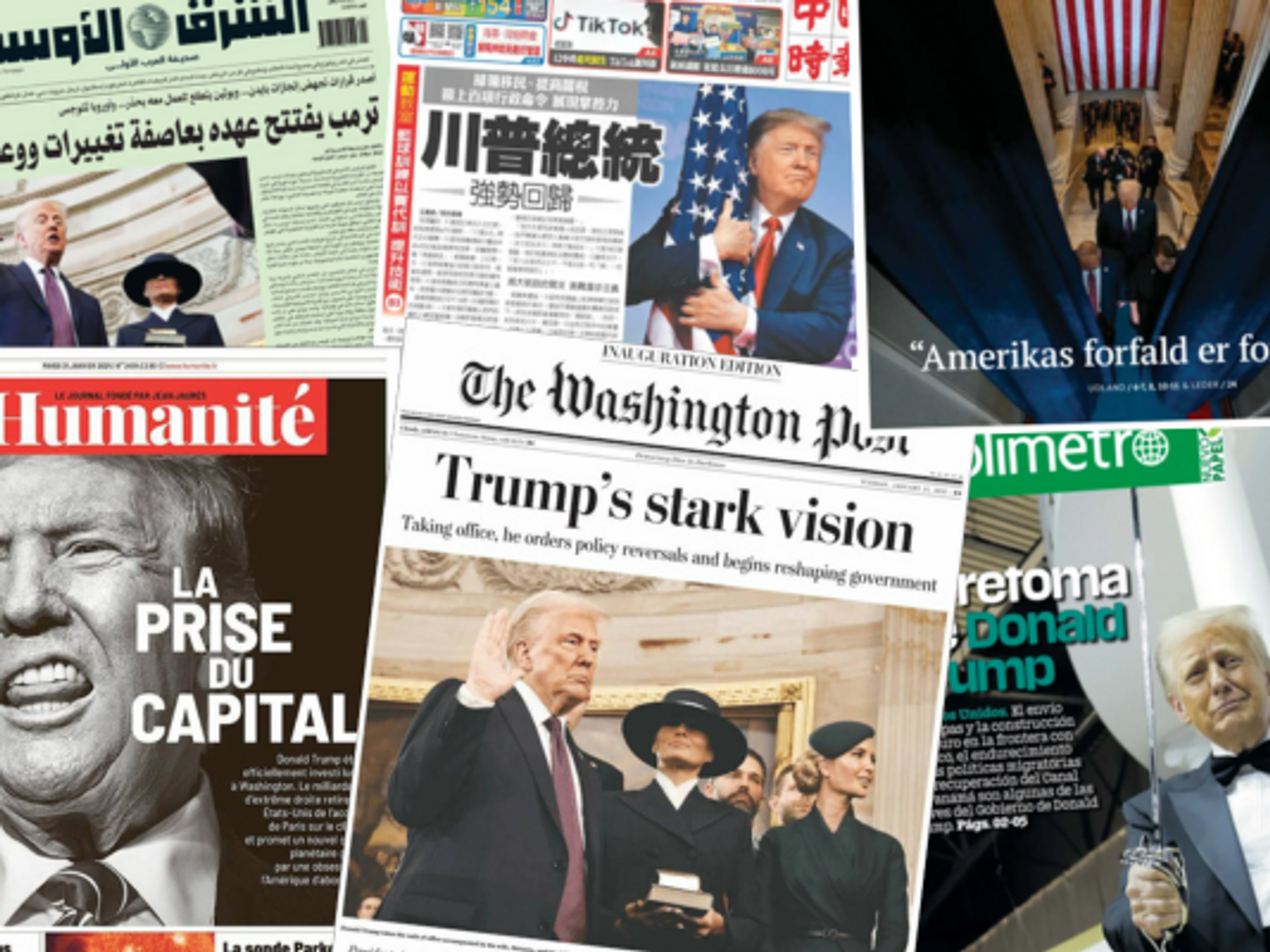 "Trump 2: La Vendetta" — 19 Global Front Pages On Donald Trump's Return To The White House