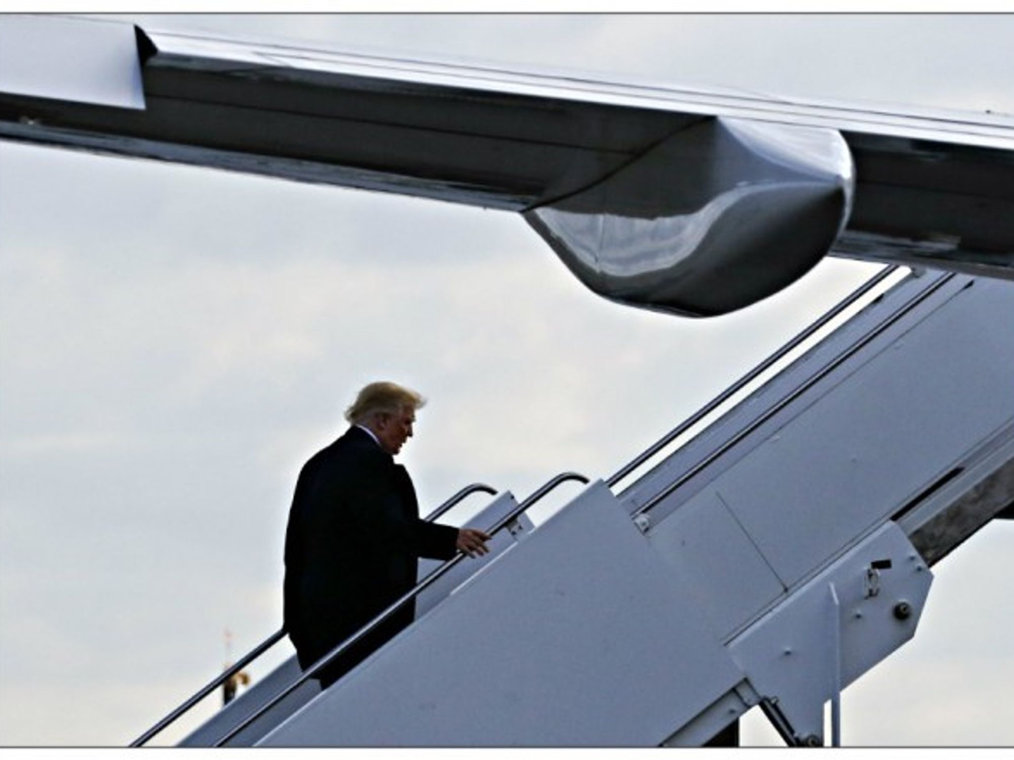 Trump approaches take-off