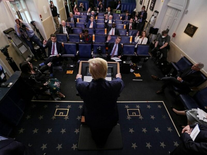 Trump press conference, April 9