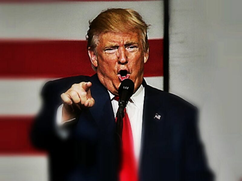 Trump worked up last week in Florida.