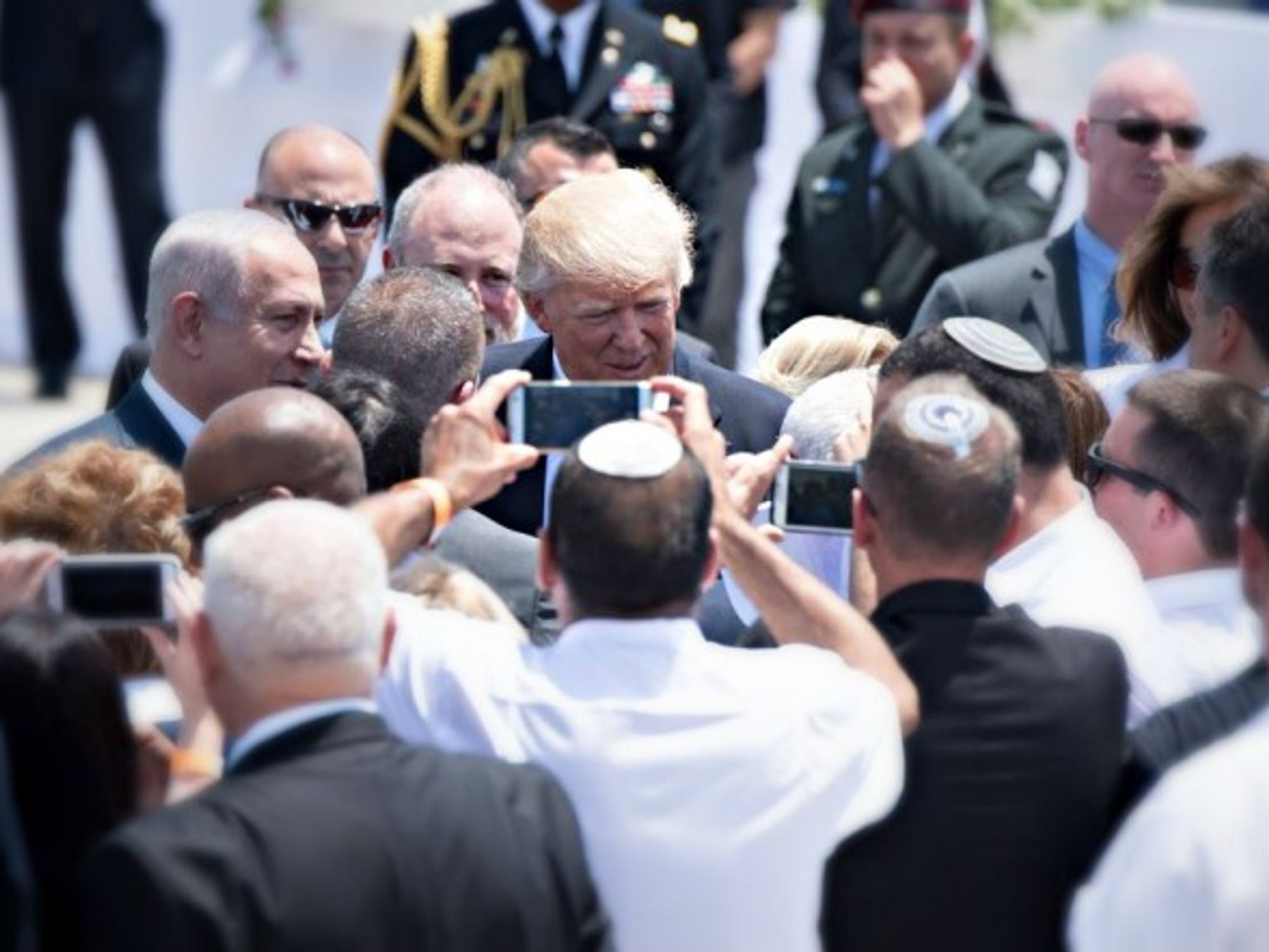 Trump's arrival in Israel on Monday