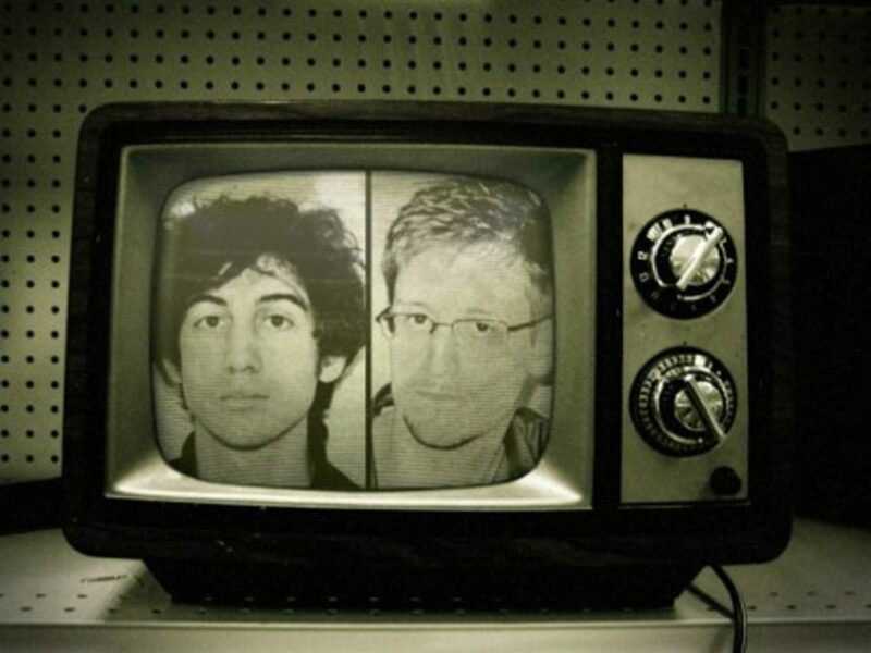 Tsarnaev and Snowden, objects of America's attention..