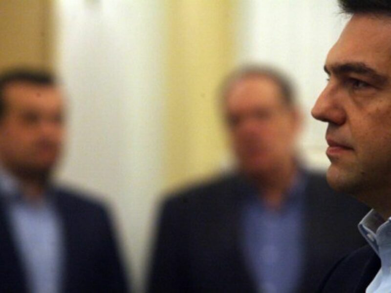 Tsipras after the election.