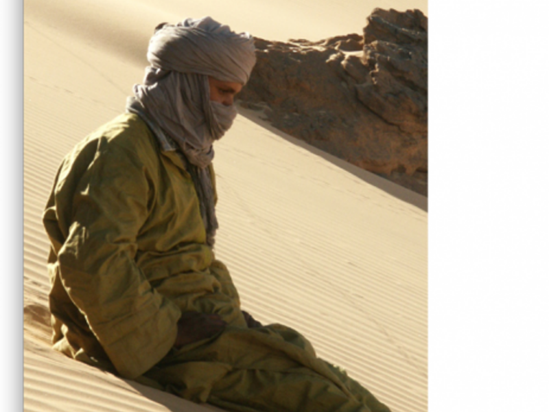 Tuaregs, like this man in Algeria, live in several different countries in North and West Africa (Garrondo)