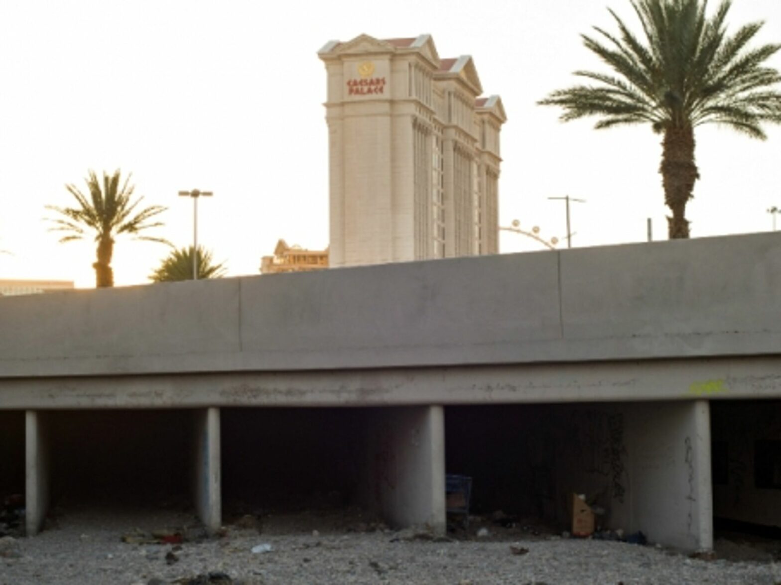 Tunnels beneath Las Vegas house the city's homeless