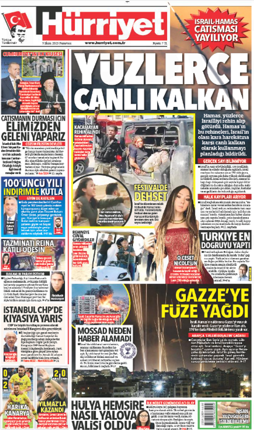 TURKEY — Hürriyet