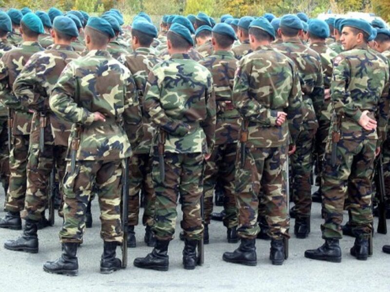 Turkish soldiers in Ankara