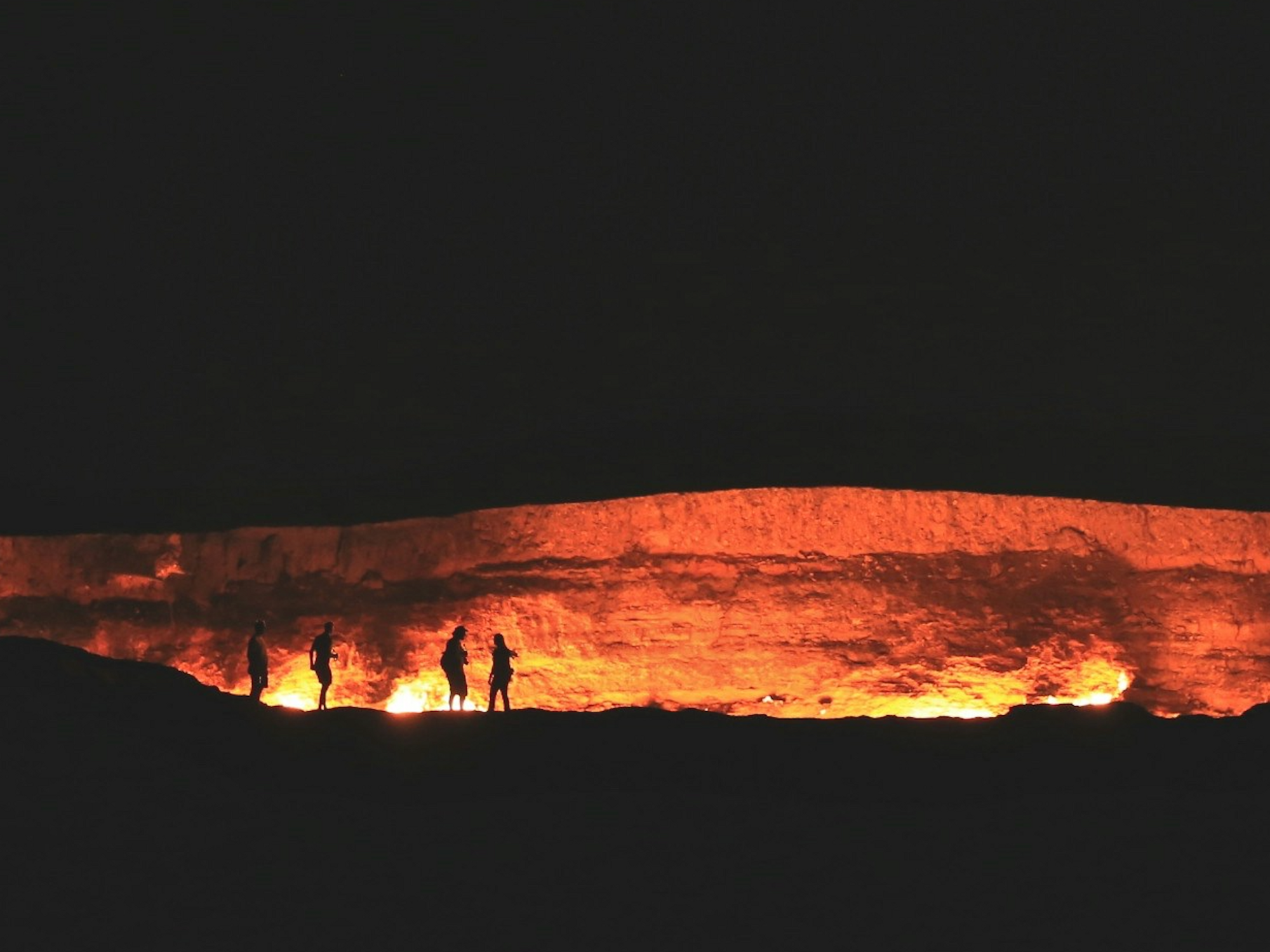 From The "Gates Of Hell" In Turkmenistan To NYC's Burning Falls, A World Tour Of Eternal Flames