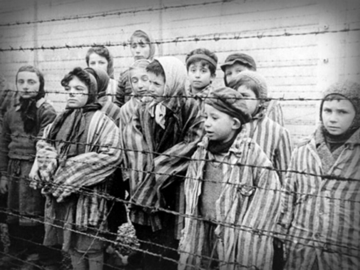 Twins who were kept allive as part of Josef Mengele's experiments at Auschwitz. The Nazi doctor lived for decades in Brazil without ever being captured.