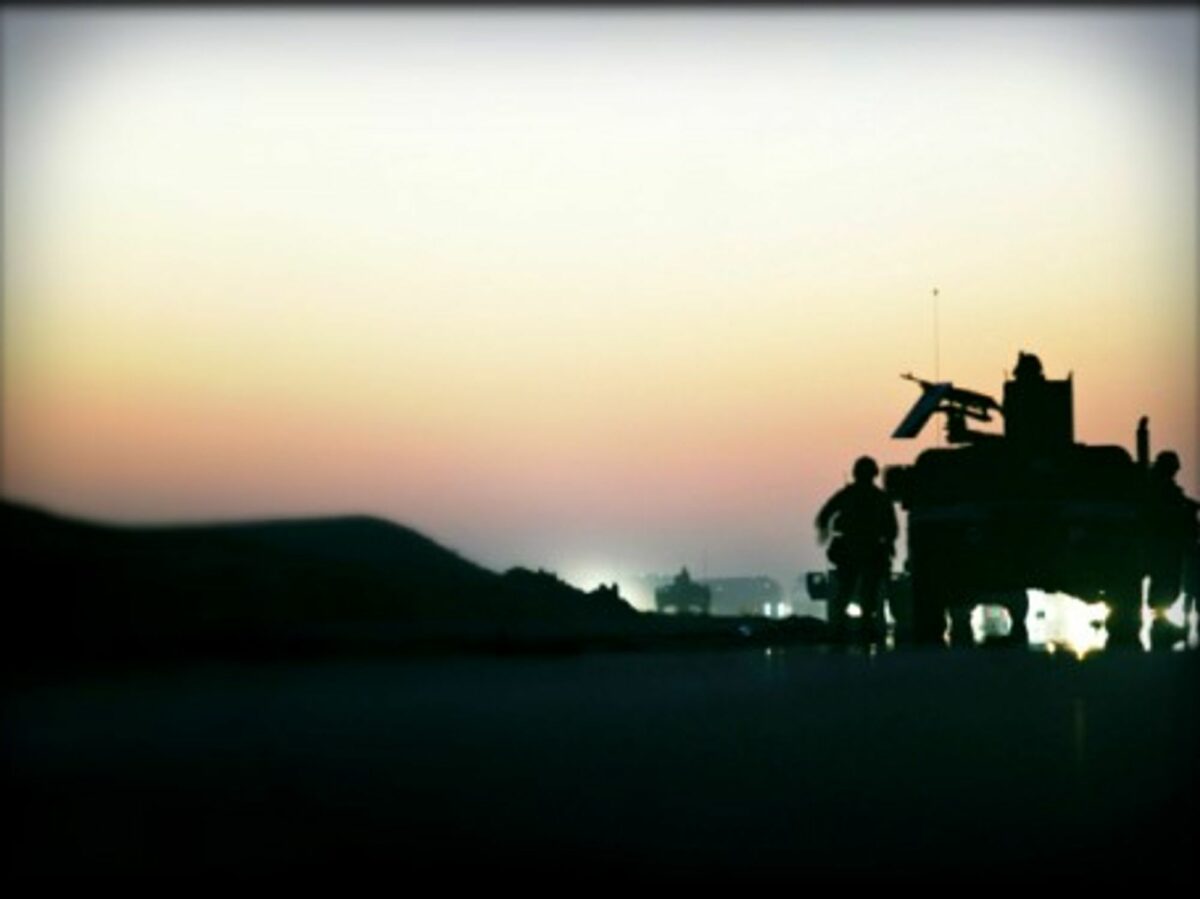 U.S. Marines near Fallujah, Iraq