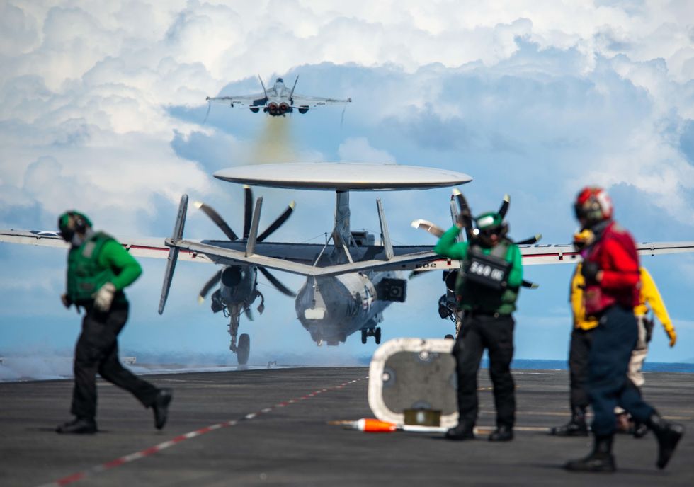 U.S. Navy exercises in the Pacific