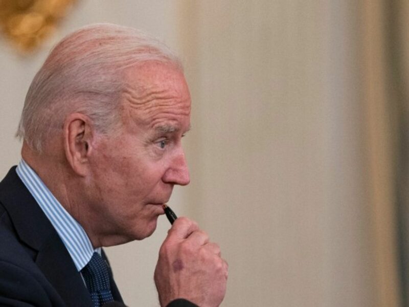 U.S President Joe Biden delivers remarks on the Covid-19 response and the vaccination program, in Washington, DC, May 2021.