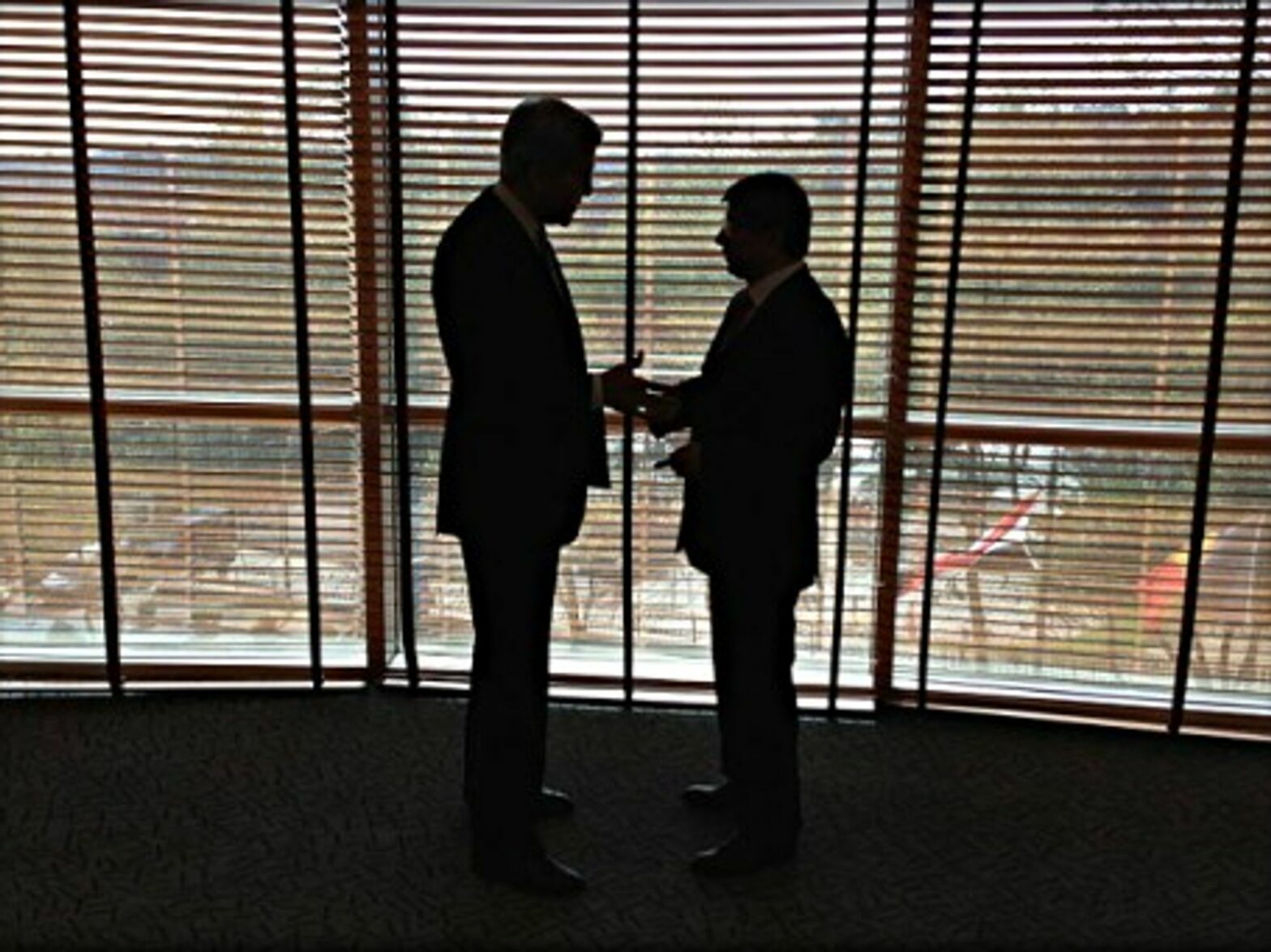 U.S. Secretary of State John Kerry and Turkeyâ€™s Foreign Minister Ahmet Davutoglu in April 2013