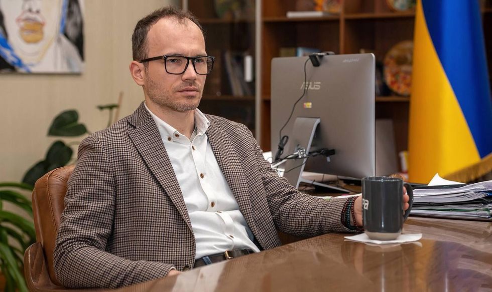 Ukraine Minister of Justice Denis Malyuska
