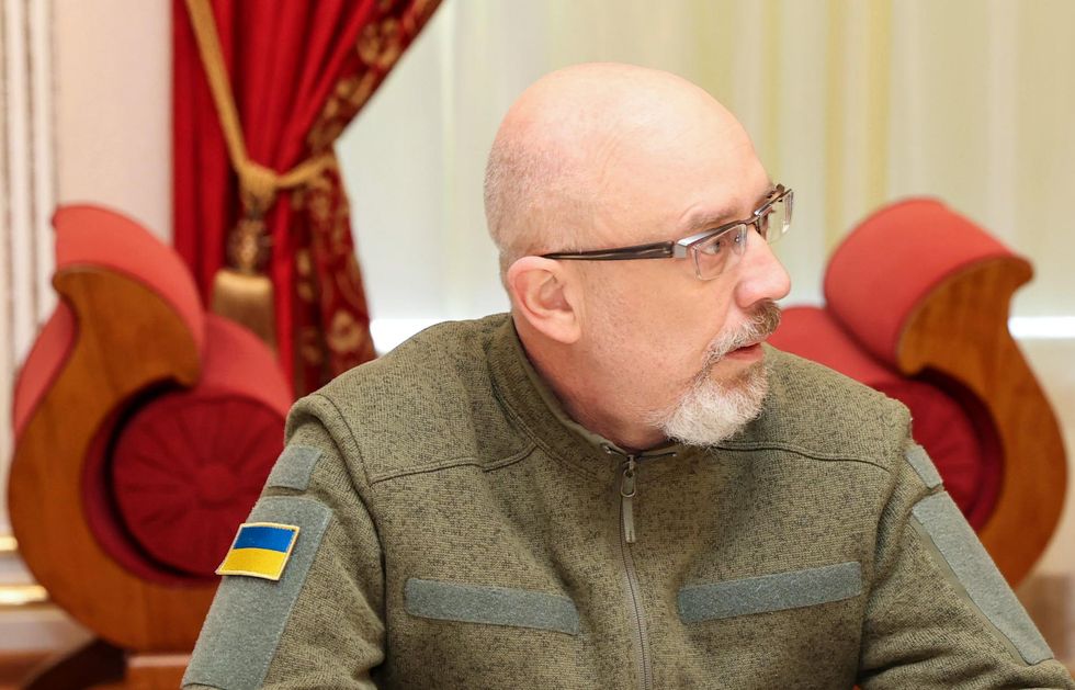 Ukraine's Defence Minister Oleksiy Reznikov
