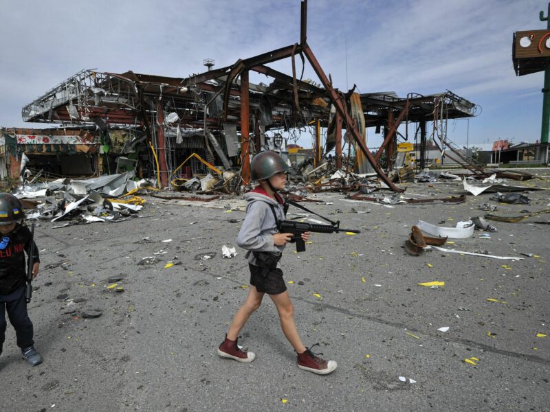 A Cruel Summer For Ukrainian Kids