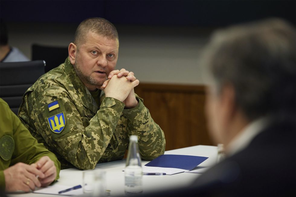 Ukrainian Commander-in-Chief of Ukraine Armed Forces Valeriy Zaluzhnyi