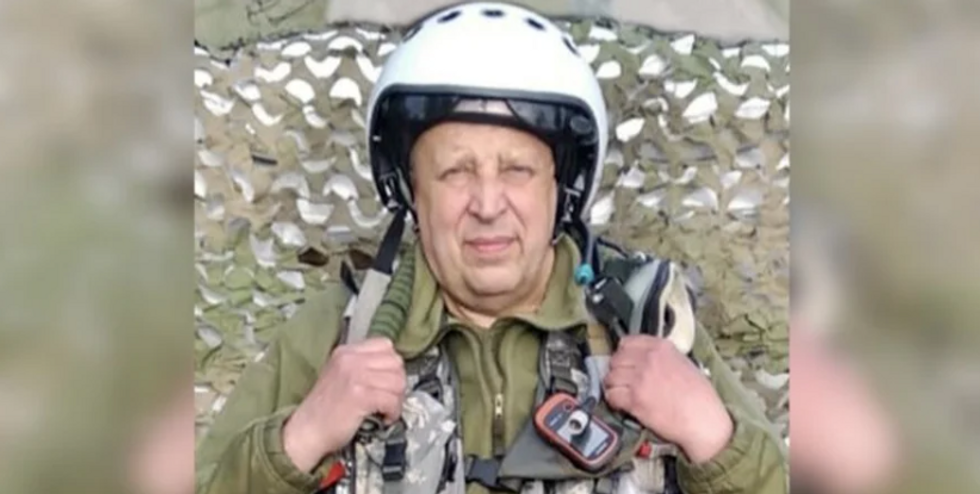 Ukrainian fighter jet pilot Colonel Mykhailo Matyushenko