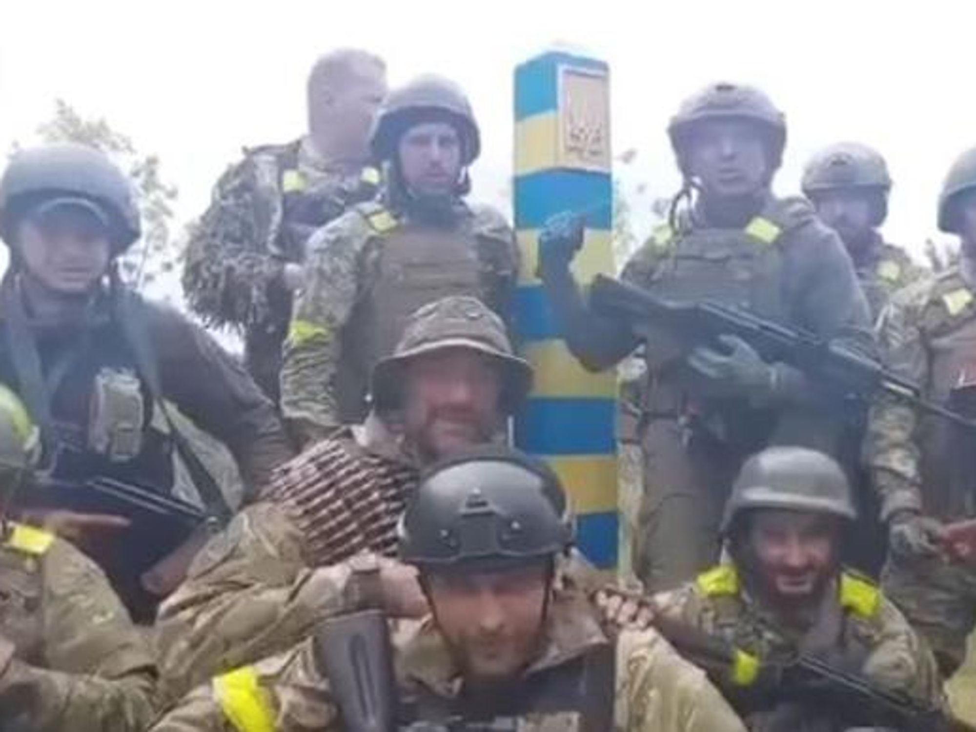 “We Are Here” - Ukrainian Forces Reach Russian Border