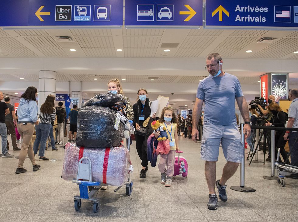 Ukrainians feeling their country