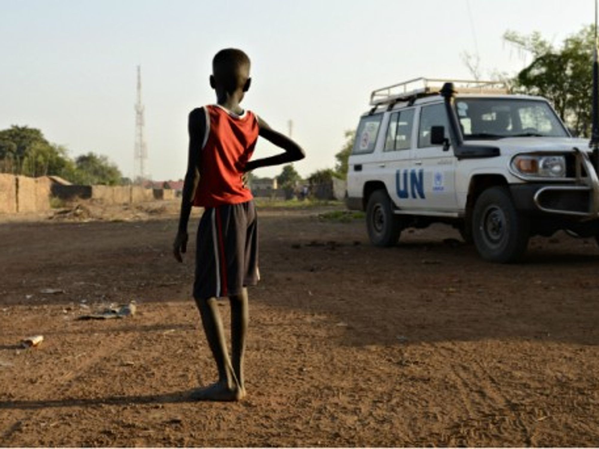 UN refugee camp in Doro, South Sudan.