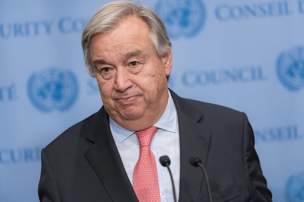 United Nations Secretary-General Antonio Guterres