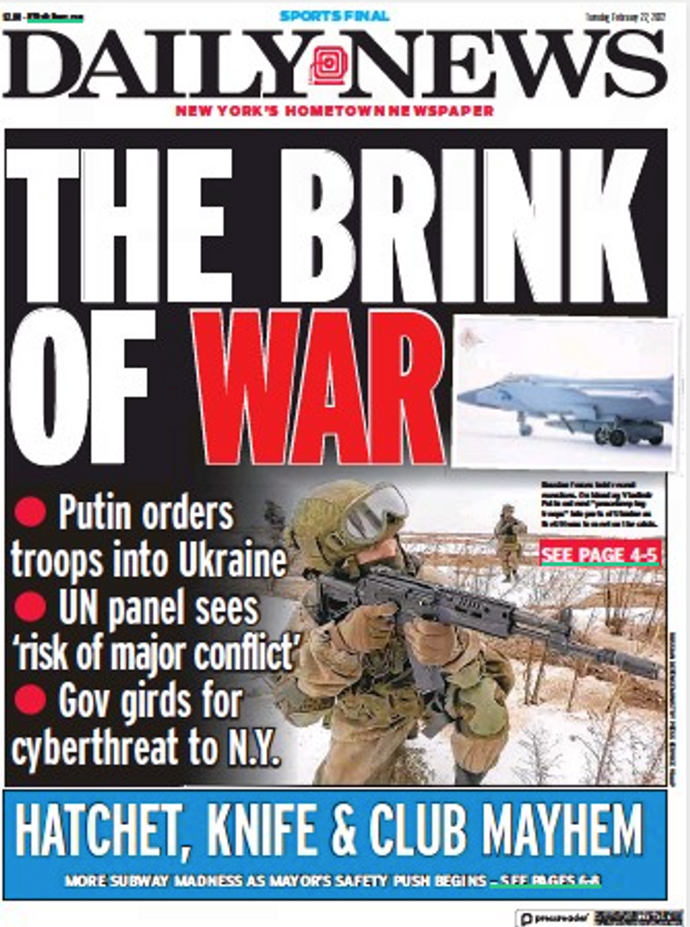 UNITED STATES - New York Daily News